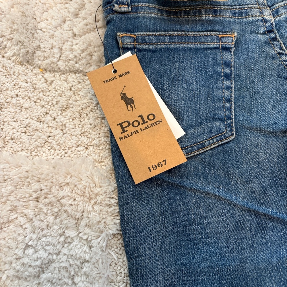 Polo by Ralph Lauren Aubrie denim leggings jeans size 6X🌸 - Picture 6 of 9